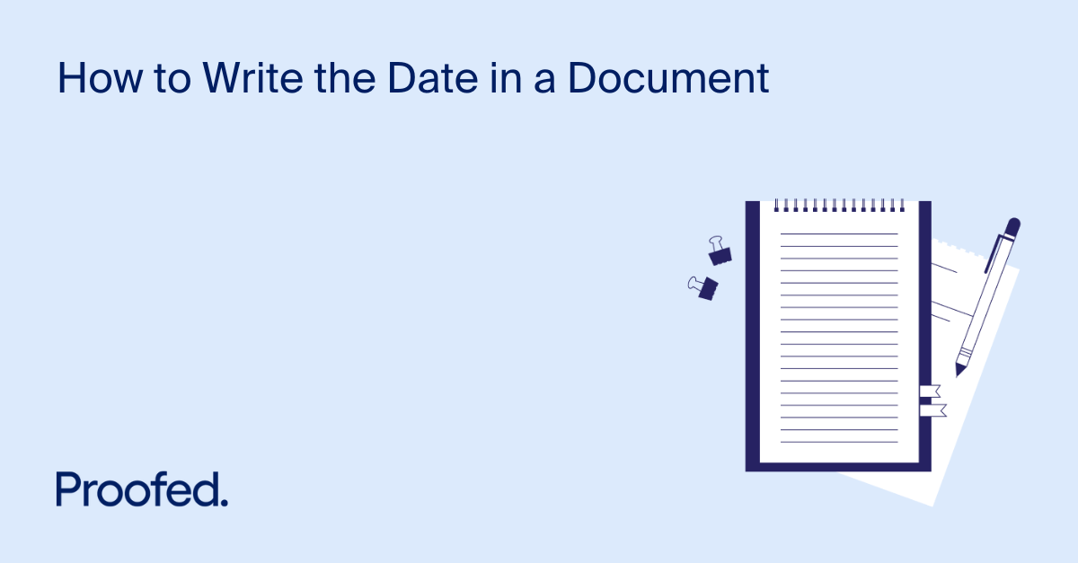 how to start an essay with a date