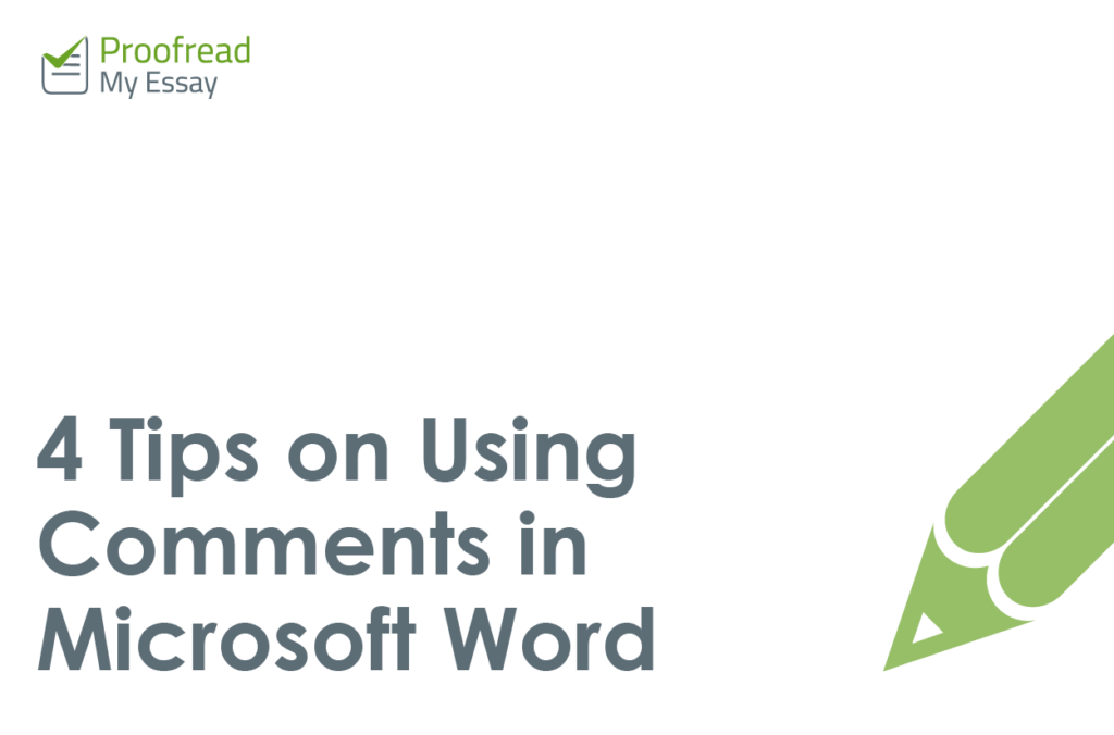 Using Comments in Microsoft Word