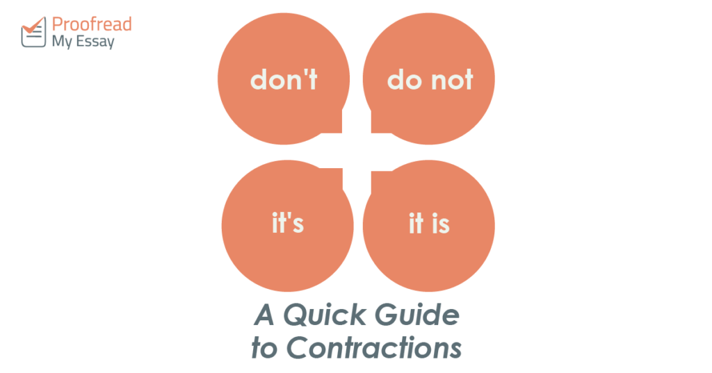 A Quick Guide to Contractions