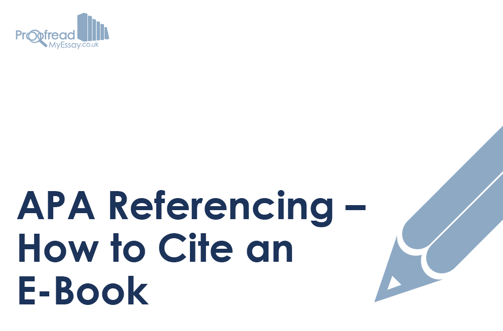 APA Referencing - How to Cite an e-Book