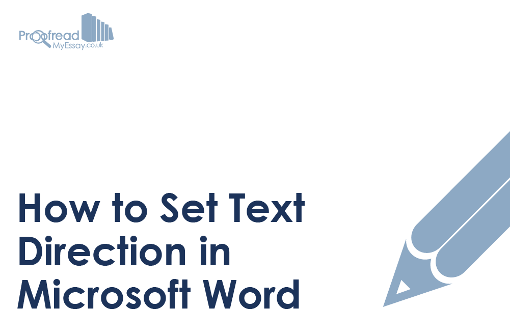How to Set Text Direction in Microsoft Word