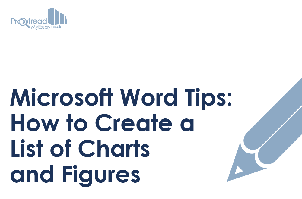 How to Create a List of Charts/Figures