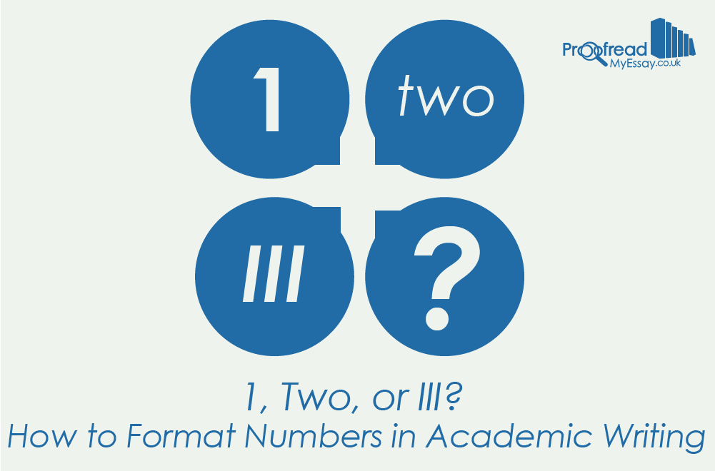 writing numbers in academic papers