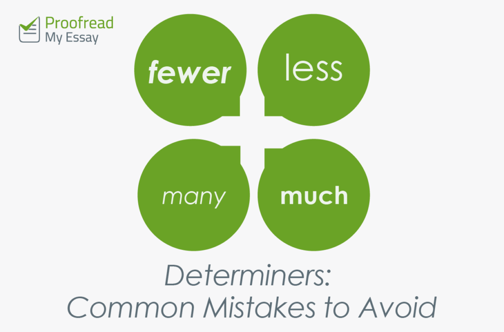 Determiners - Common Mistakes to Avoid