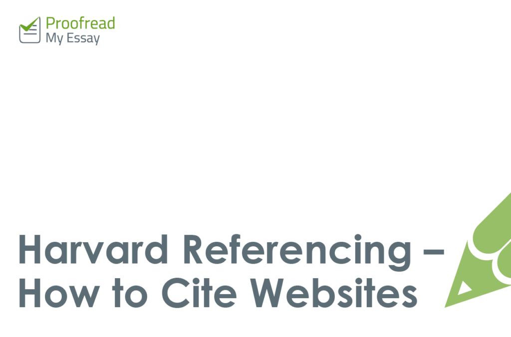 Harvard Referencing - How to Cite Websites