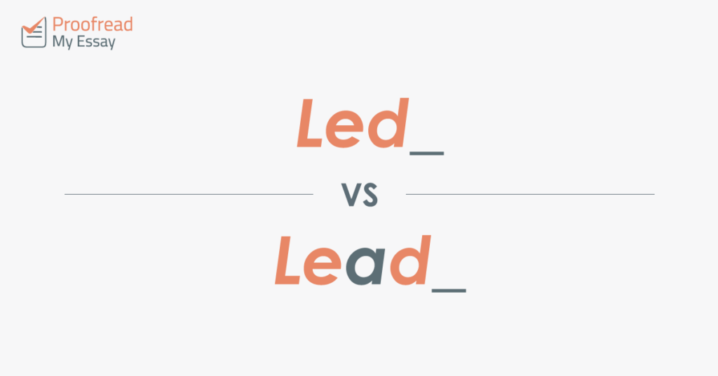 Led vs Lead