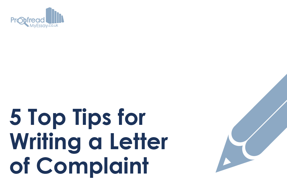 Top Tips for Writing a Letter of Complaint