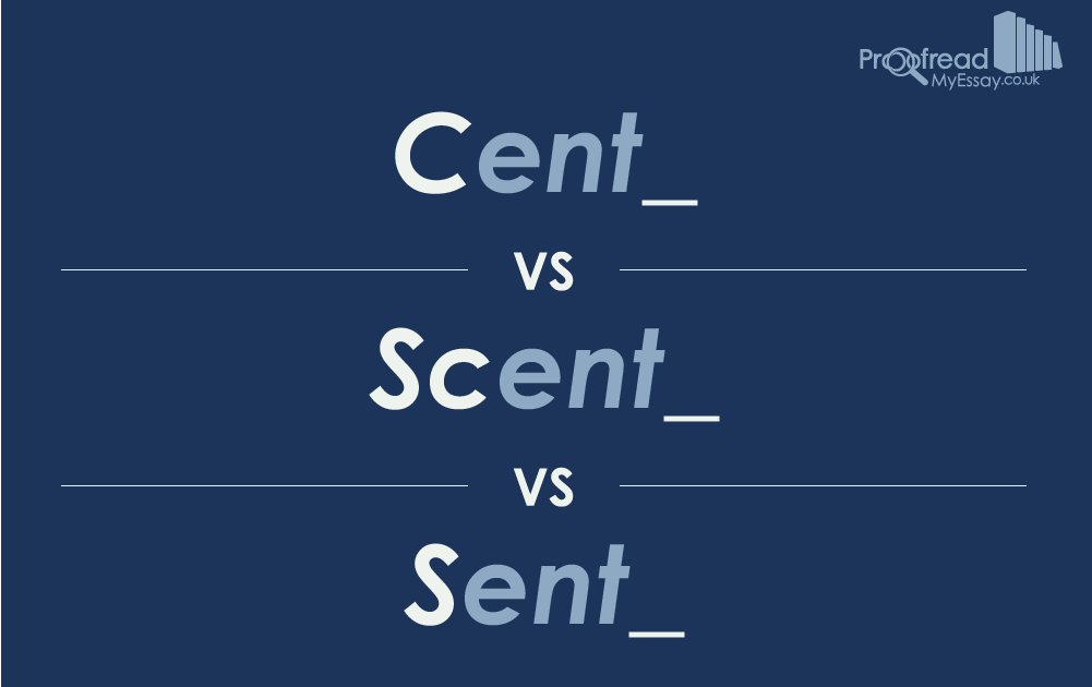 Word Choice Cent, Scent or Sent?