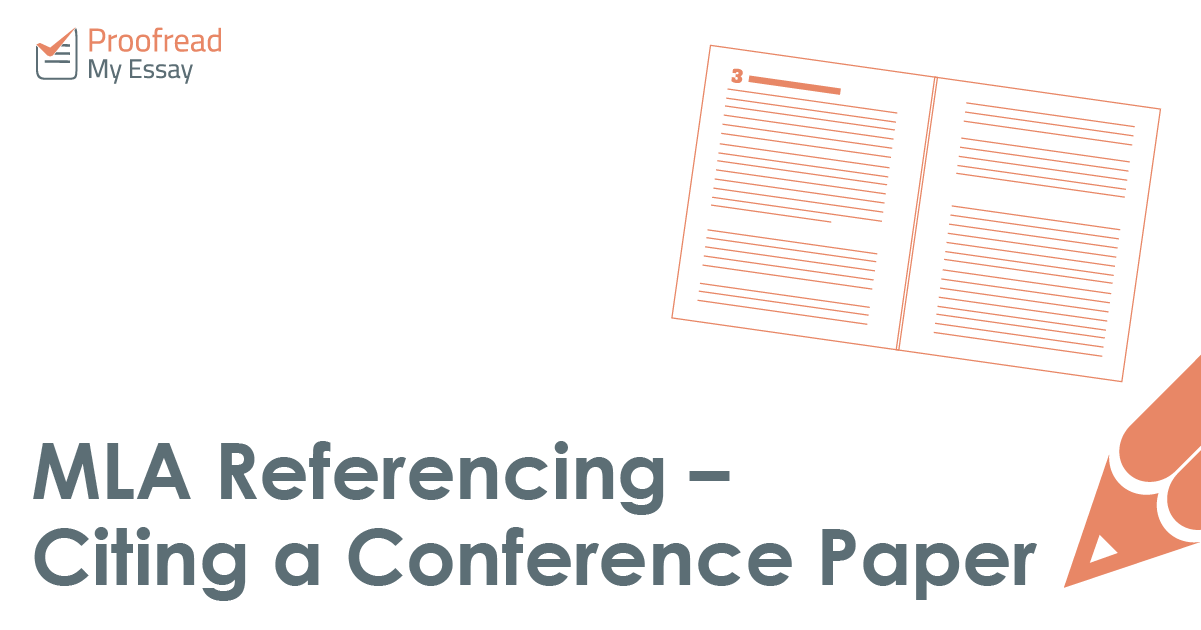 how to cite a conference presentation mla