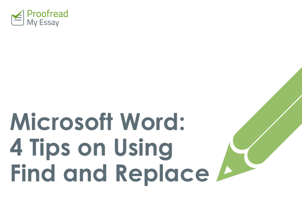 Microsoft Word - 4 Tips on Using Find and Replace