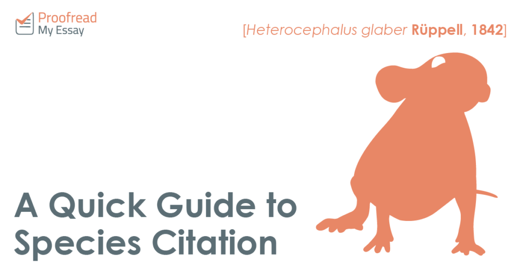 A Quick Guide to Species Citation