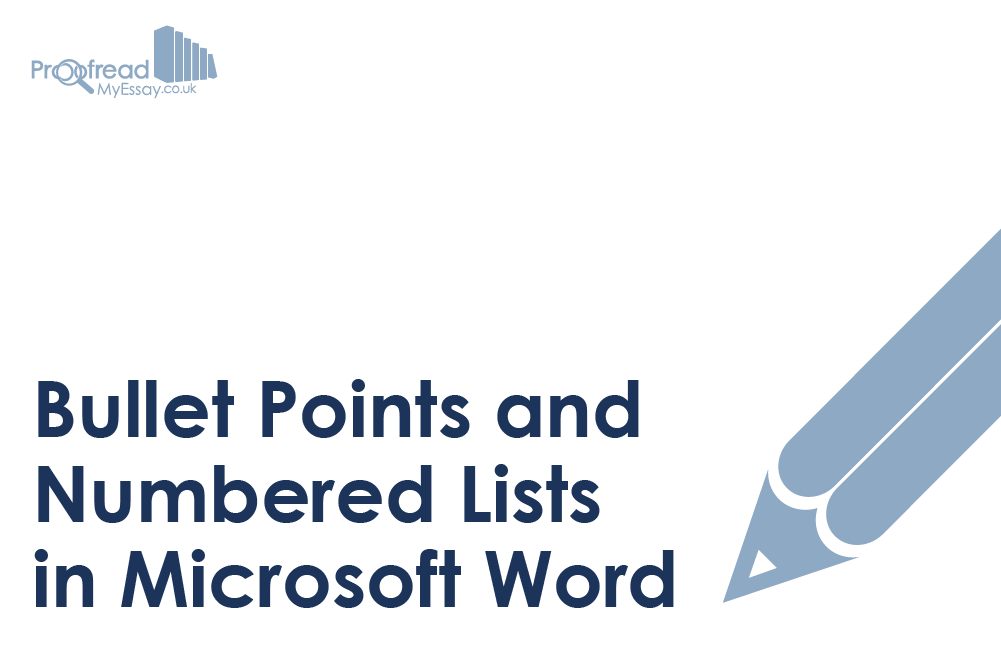 Bullet Points and Numbered Lists