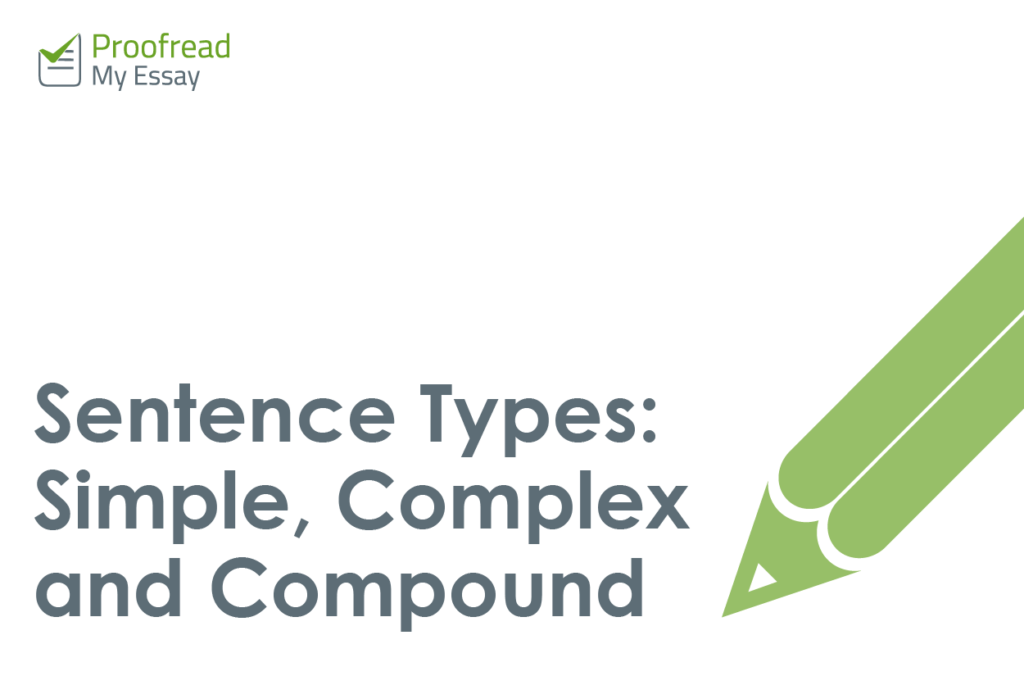 Sentence Types: Simple, Complex and Compound