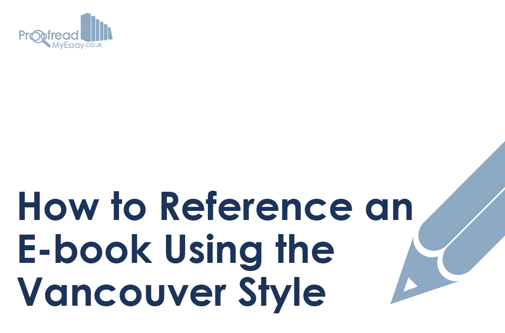 How to Reference an E-book Using the Vancouver Style