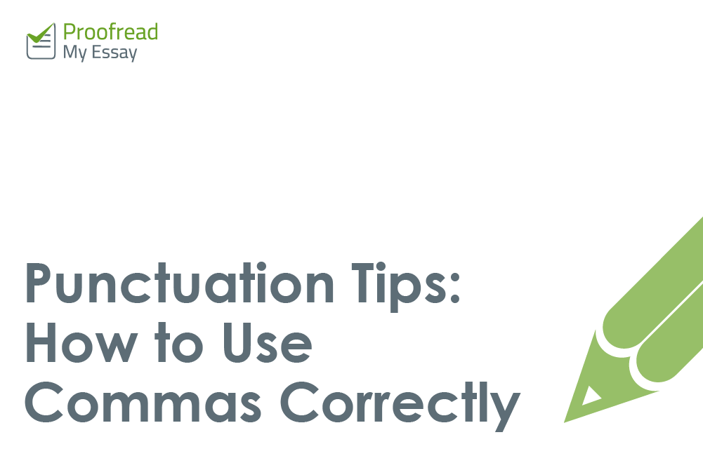 How to Use Commas Correctly