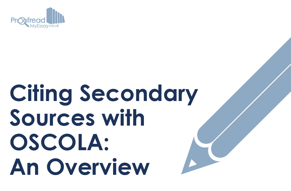 Citing Secondary Sources with OSCOLA