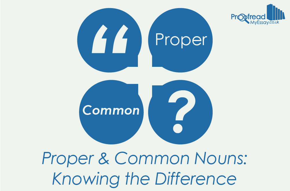 Common And Proper Nouns Knowing The Difference