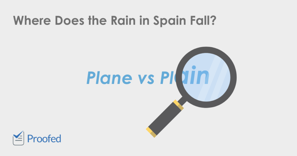Plane vs. Plain