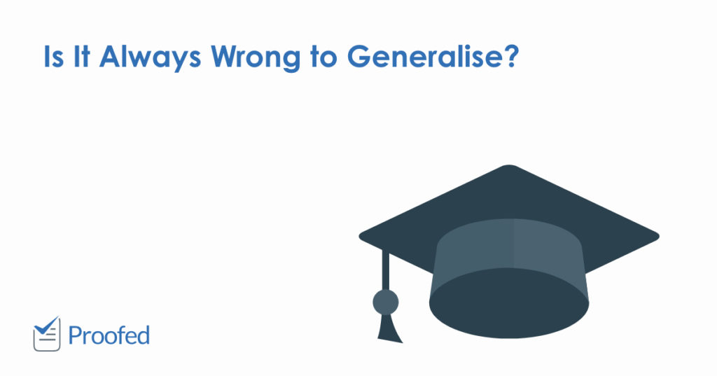 Watch What Is Faulty Generalisation?