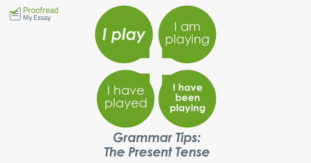 Grammar Tips - The Present Tense