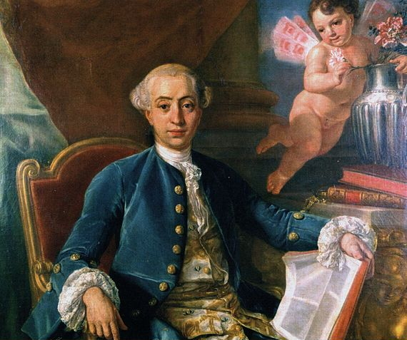 Giacomo Casanova: seventeenth century ladies' man.