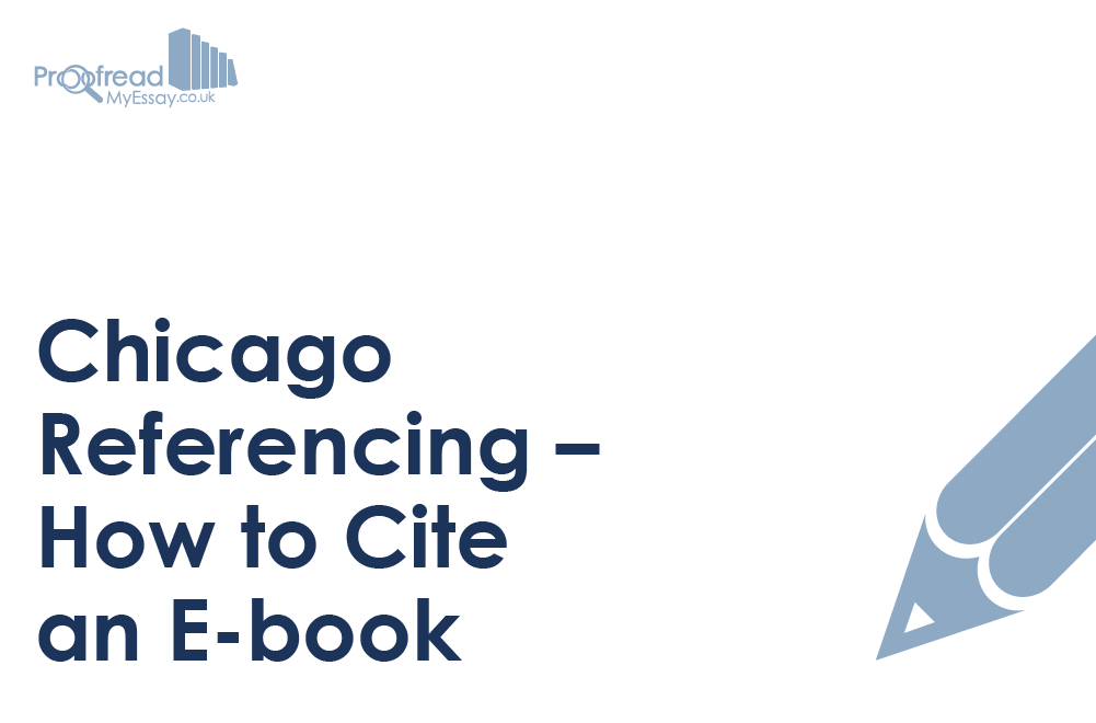 Chicago Referencing – How to Cite an E-book