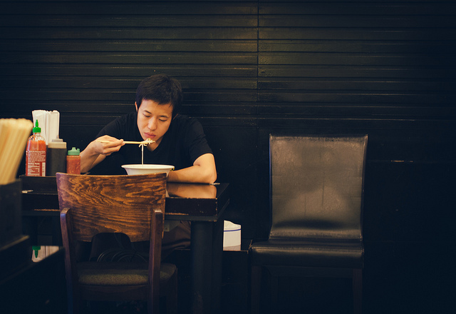 Unless you like eating alone. In which case, you can be as pedantic as you like. (Photo: Guian Bolisay/flickr)