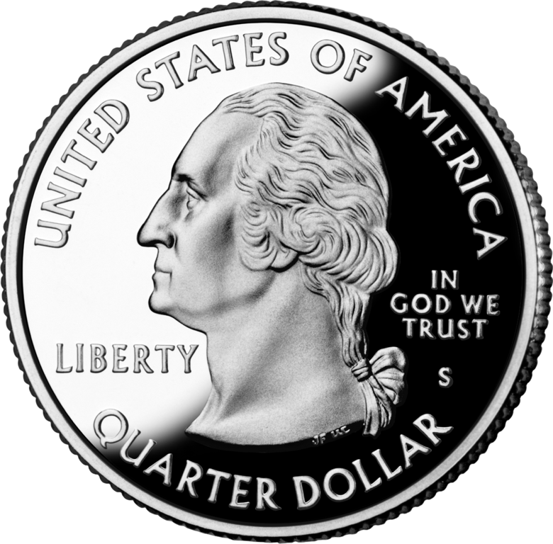 A 'quarter' is typically a 25-cent coin in the US.