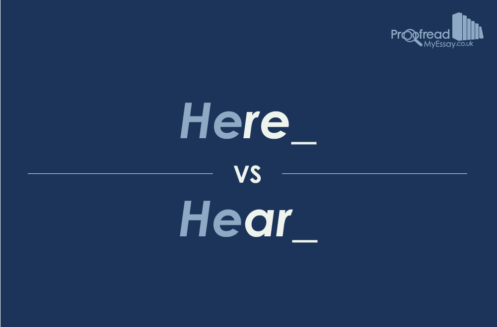Here vs. Hear