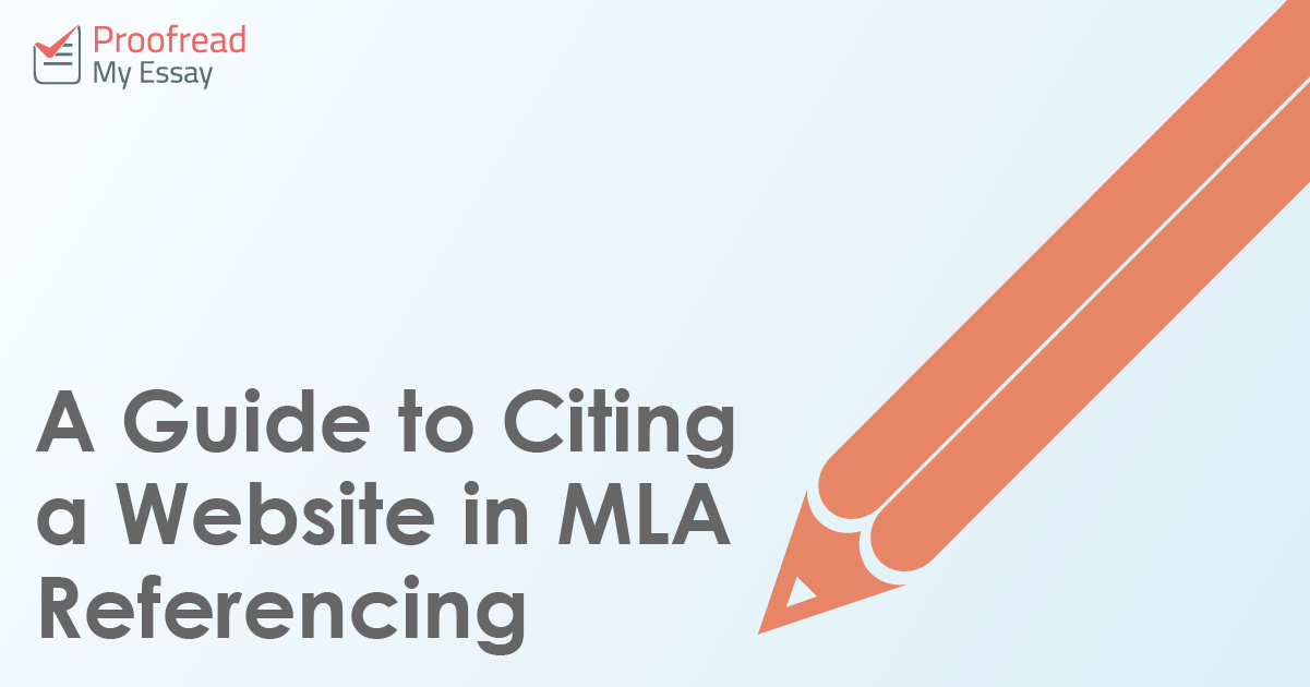 A Guide to Citing a Website in MLA Referencing