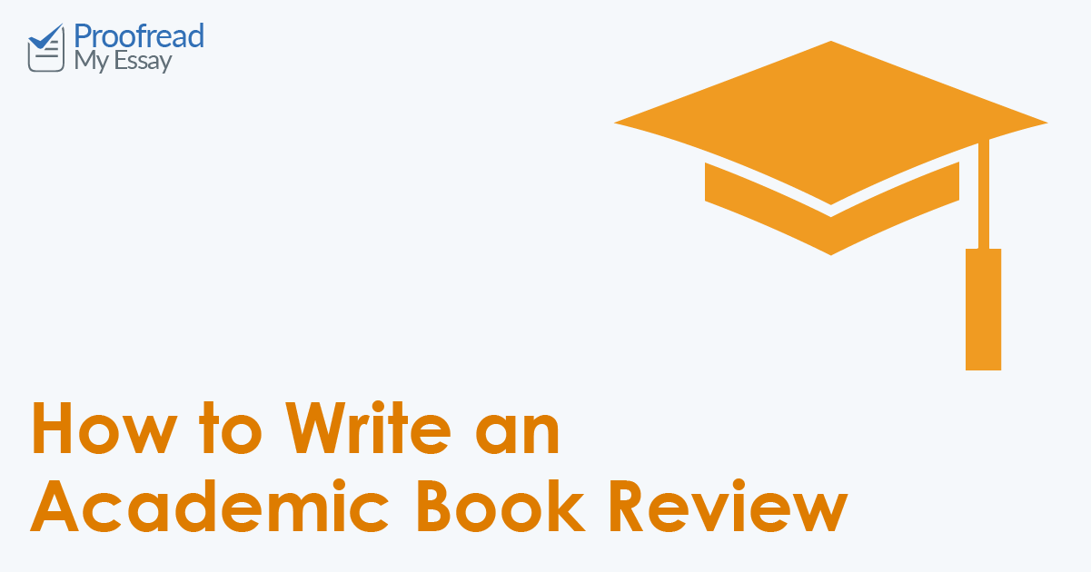 how to write a academic book review