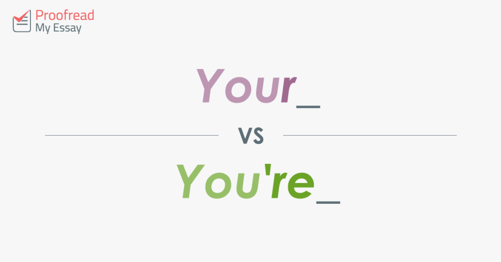 Your vs. You're