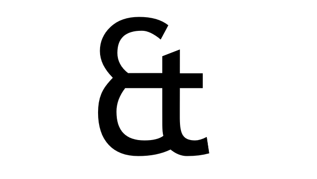If you can't see it, imagine a capital 'E' standing behind a lower case 't', with the former resting its hand on the shoulder of the latter.