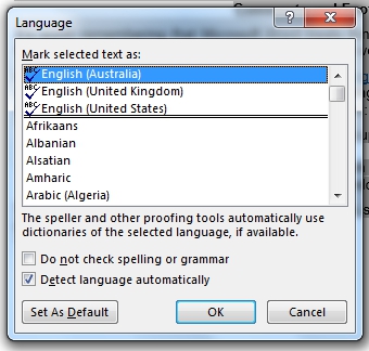 How to Change the Spell Check Language in Microsoft Word