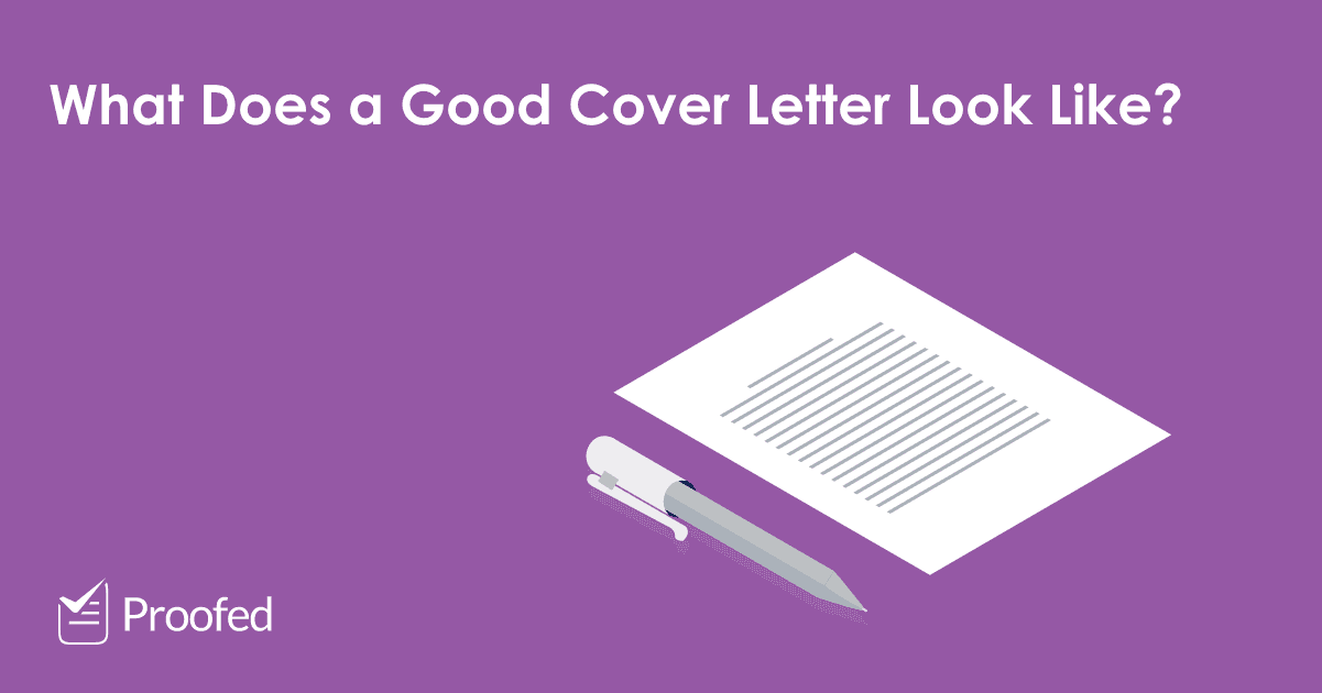 Writing Tips: An Example Cover Letter | Proofed's Writing Tips