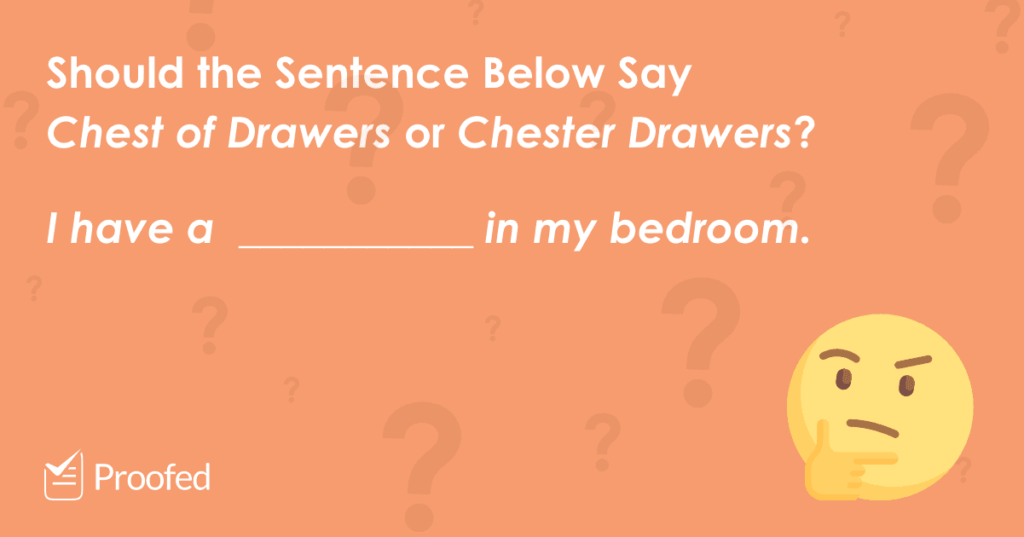 Spelling Tips Chest of Drawers or Chester Drawers