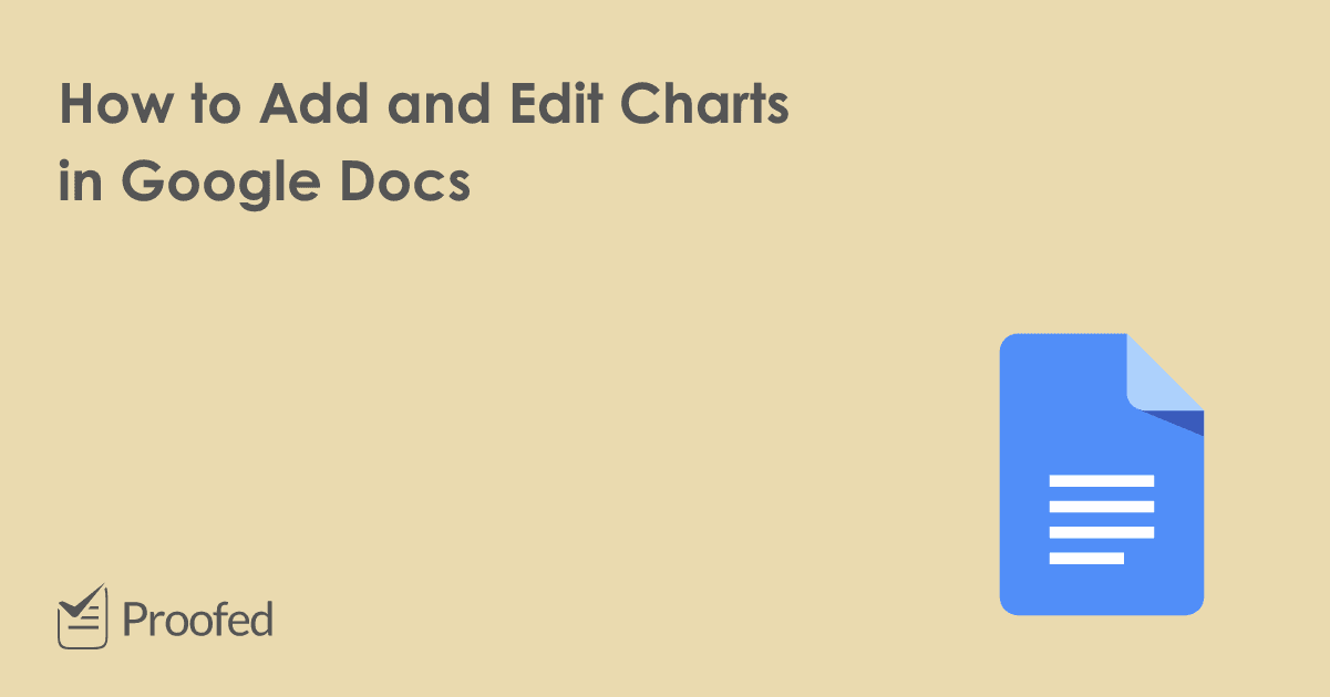 How to Add and Edit Charts in Google Docs
