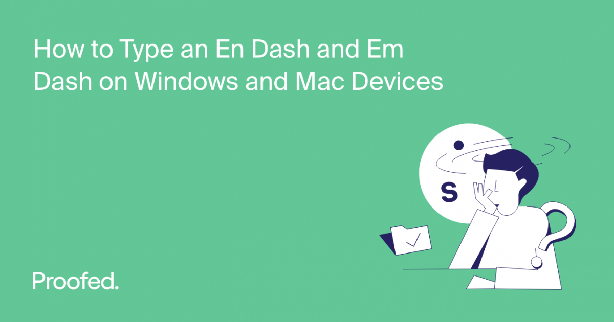 How to type an em dash symbol on a PC or Mac