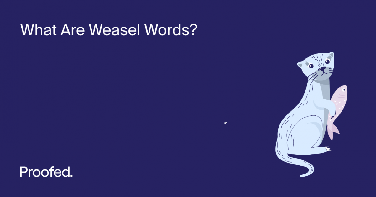 weasel words essay writing