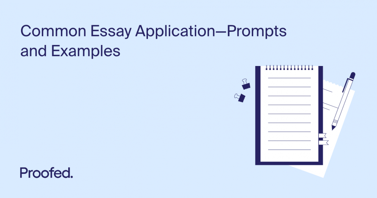 common essay prompts