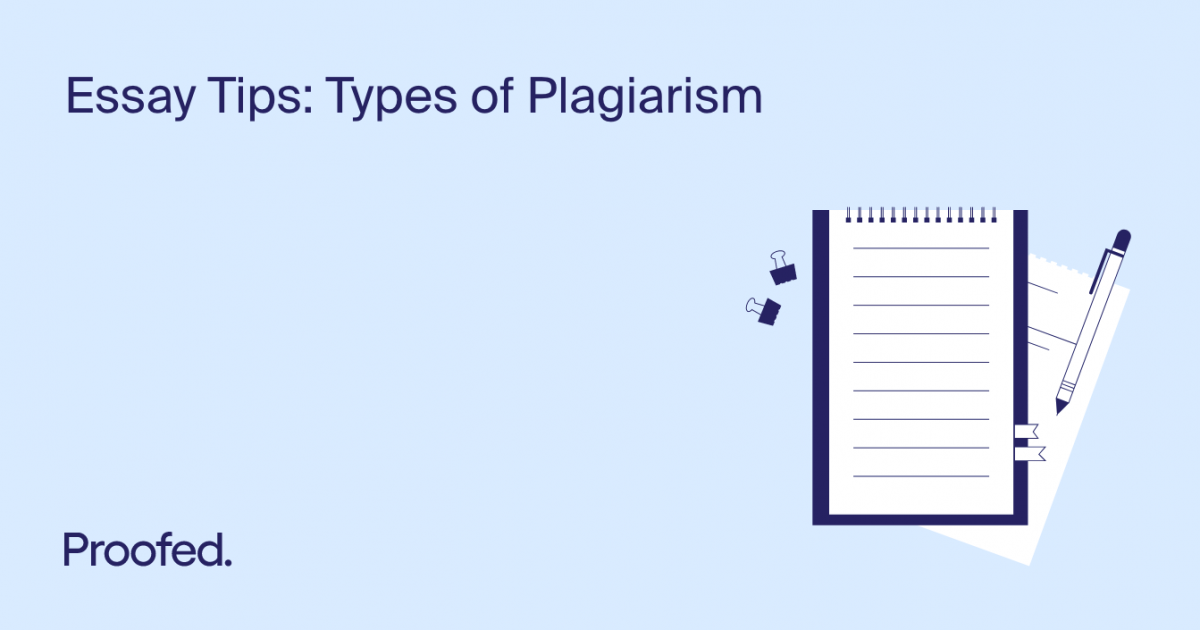 types of plagiarism essay