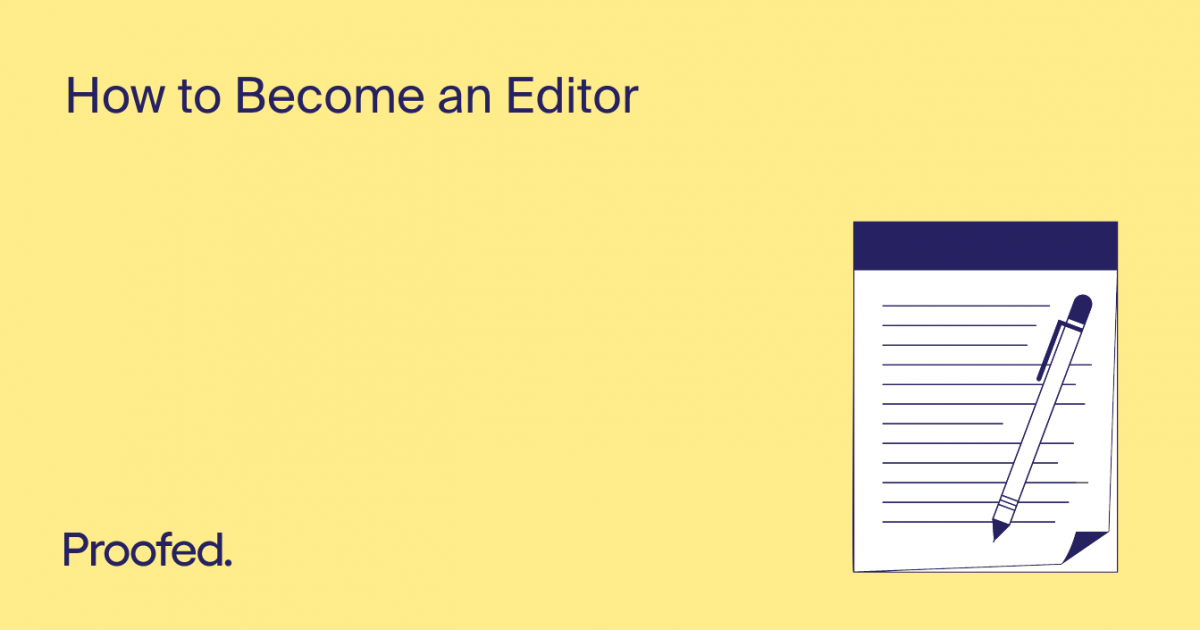 How to an Editor Proofed