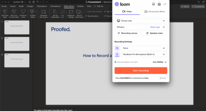 How to Add Video and Record a PowerPoint Presentation - Proofed